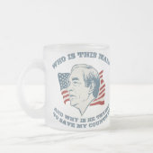 Wer ist dieser Mann? Tasse (Links)