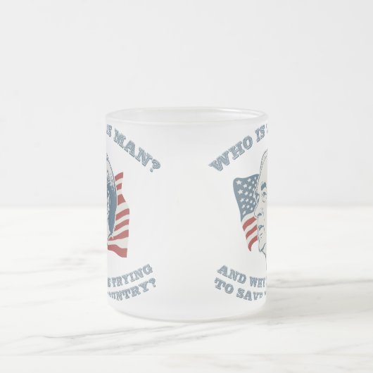 Wer ist dieser Mann? Tasse (Mittel)