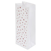 Wer ist dieses milde Weinangebot? Geschenktüte Für Weinflaschen (Rückseite Schrägansicht)