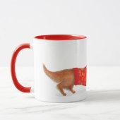 "Wer ist eine clevere Wurst" Dackel Abschluss Tass Tasse (Links)