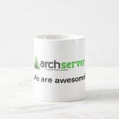 Wer ist fantastisch? - Wir sind fantastisch! Kaffeetasse (Mittel)