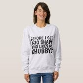WER IST GERNE SCHUBBY? BBW FUNNY-T - SHIRT (Vorne ganz)