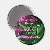 Wer ist GOD? Magnet (Vorderseite/Rückseite)