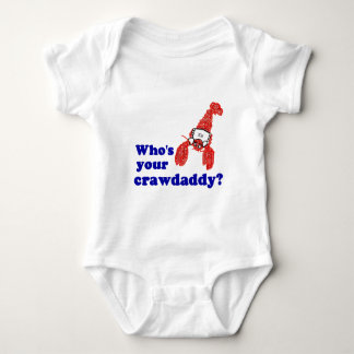 Wer ist Ihr Crawdaddy? Baby Strampler