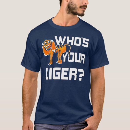 Wer ist Ihr Liger? T-Shirt (Vorderseite)