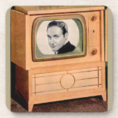 Wer ist im Fernsehen? Getränkeuntersetzer (Vorderseite)