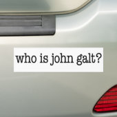 wer ist John galt? Autoaufkleber (Auf Auto)