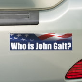 Wer ist John Galt? Autoaufkleber (Auf Auto)