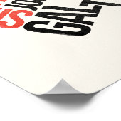 Wer ist John Galt? Ayn Rand Poster (Ecke)