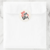 Wer ist John Galt? Ayn Rand Sticker (Tasche)