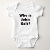Wer ist John Galt? Baby Strampler (Vorderseite)
