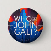 Wer ist John Galt? Button (Vorderseite)