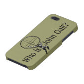 Wer ist John Galt? Fall iPhone5 iPhone Hülle (Unterseite)