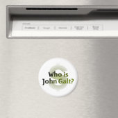 Wer ist John Galt? Geldsymbol Magnet (In Situ (Geschirrspüler))