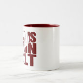 Wer ist John Galt? Rot der Tasse 11oz (Mittel)