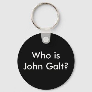 Wer ist John Galt? Schlüsselanhänger
