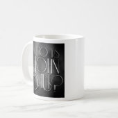 Wer ist John Galt? Tasse (Vorderseite Links)