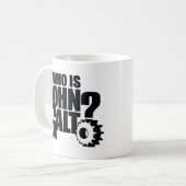 Wer ist John Galt? Tasse (Vorderseite Links)