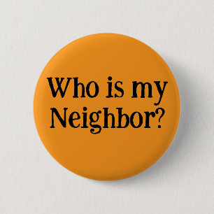 Wer ist mein Nachbar? Button