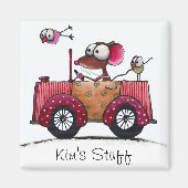 Wer ist Stuff? Magnet (Vorne)