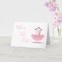 Wer ist Tutu Niedlich Ballerina Pink Girly Geburts