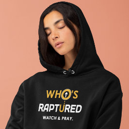 Wer ist vergewaltigte Uhr und betet. Hoodie