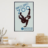 Wer ist wer im Zoo? Poster (Küche)