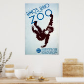 Wer ist wer im Zoo? Poster (Küche)