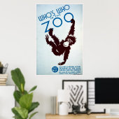 Wer ist wer im Zoo? Poster (Heimbüro)