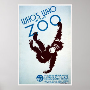 Wer ist wer im Zoo? Poster