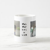 Wer ist, wer? Ist es L oder ist es M Kaffeetasse (Mittel)