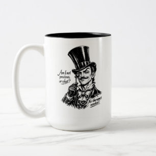 Wer ist wertvoll?! Oh ja—ihr wisst es! Zweifarbige Tasse