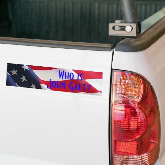 Wer John Galt ist Autoaufkleber (Auf Lkw)