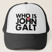 Wer John Galt ist Truckerkappe (Vorderseite)