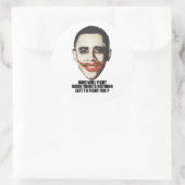 WER KÄMPFT RUNDER AUFKLEBER (Tasche)