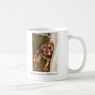 Wer kann einem Bluthund widerstehen? Kaffeetasse