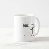 Wer Käsesäcke in meinen Hopper steckte Kaffeetasse (VorderseiteRechts)