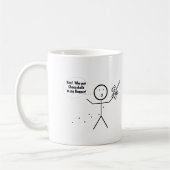 Wer Käsesäcke in meinen Hopper steckte Kaffeetasse (Links)