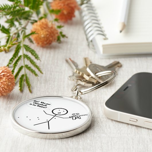 Wer Käsesäcke in meinen Hopper steckte Schlüsselanhänger (Seite)