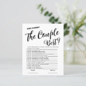 Wer kennt das beste Simple Bridal Game? (Stehend Vorderseite)