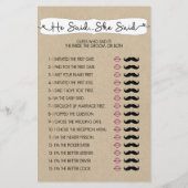 Wer kennt das Braut-beste Duschspiel, kraft 3966p Flyer (Hinten)