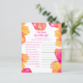 Wer kennt das Brautduschenspiel? (Stehend Vorderseite)