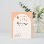 Wer kennt das Bride Best Brautparty Game? (Stehend Vorderseite)