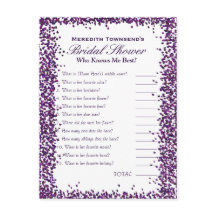 Wer kennt das Spiel mit mir? | Lila Confetti