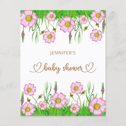 Wer kennt das wohl beste Baby Duschspiel? (Rückseite)