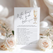 Wer kennt die besten Perlen und das Prosecco-Spiel