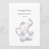 Wer kennt die Elefantenkarte für Mami-to-be-Game Programm (Rückseite)