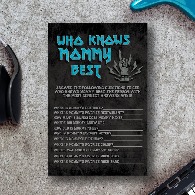 Wer kennt Mama am besten - Born to Rock (Who Knows Mommy Best - Born to Rock)
