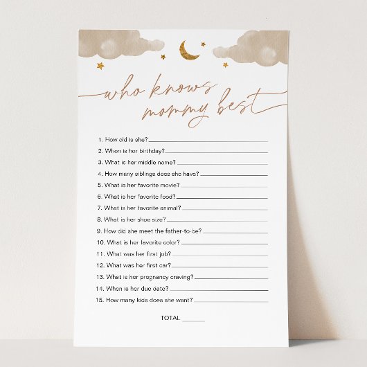 Wer kennt Mommy Best Twinkle Star Baby Dusche?