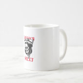 Wer kommt als Nächstes mit grimmigem Sensenmann? Kaffeetasse (VorderseiteRechts)